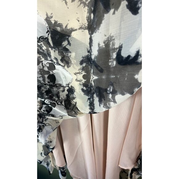 NWT Skull Print Sleeveless Tunic Dress One Size Sheer Tattoo Goth Alternative - Picture 6 of 11